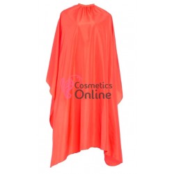 Pelerina de tuns pentru frizerie lunga PFZ007AA 135x110 Corai cauciucata